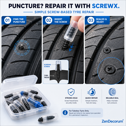 ScrewX Pro™ Kit — Vacuum Glue Screw Kit