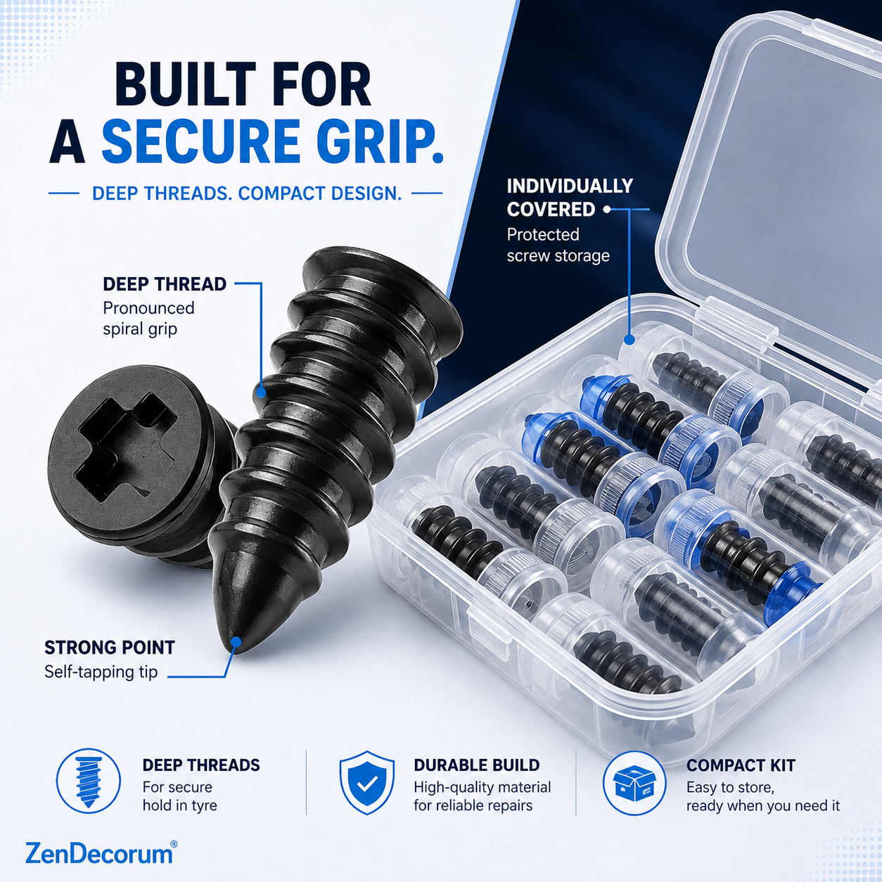 ScrewX Pro™ Kit — Vacuum Glue Screw Kit