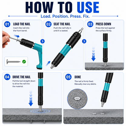 NailX Pro™ — Automatic Nail Gun