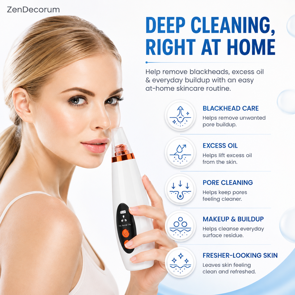 DermaX Pro™ — 6 in 1 Smart Blackhead & Pore Vacuum