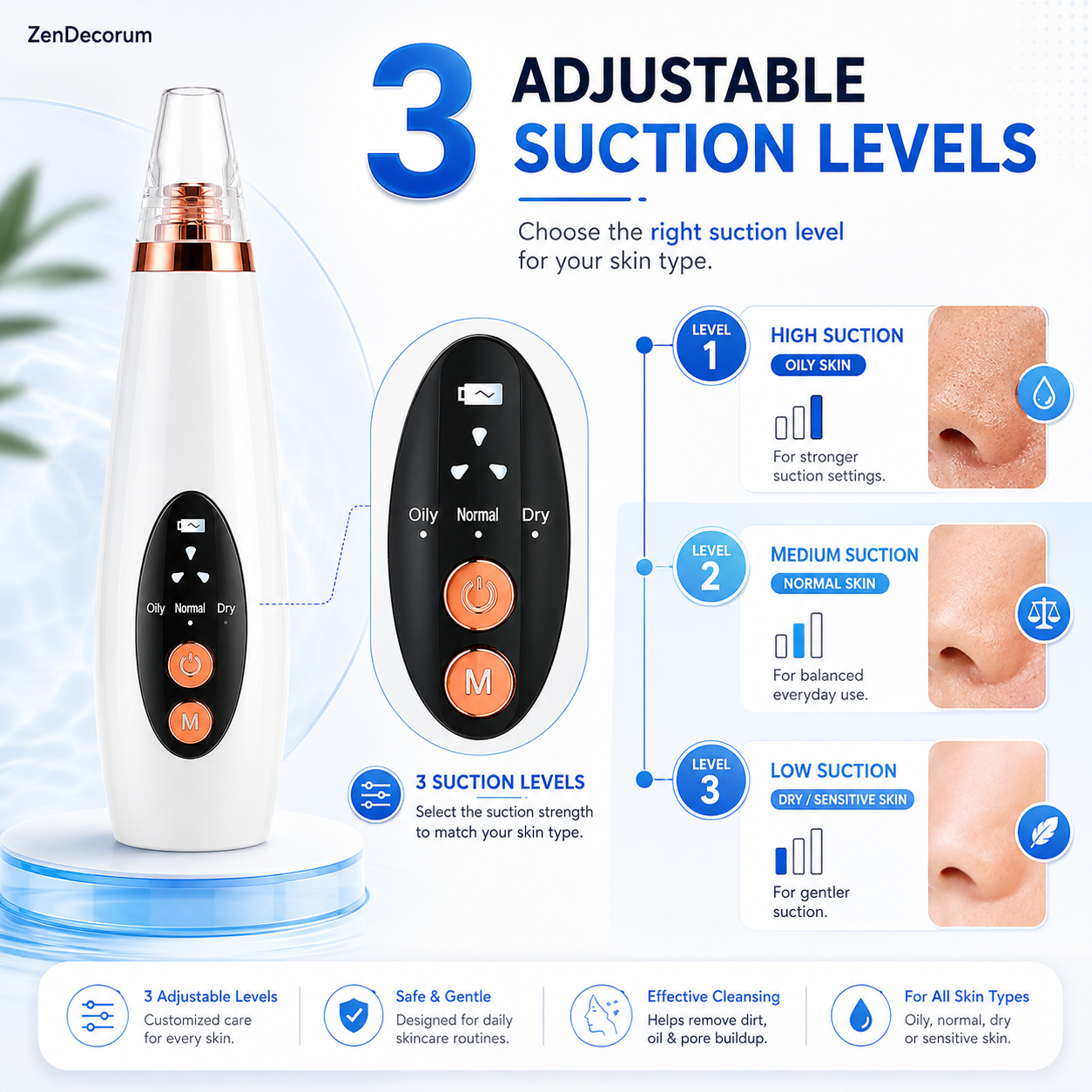 DermaX Pro™ — 6 in 1 Smart Blackhead & Pore Vacuum