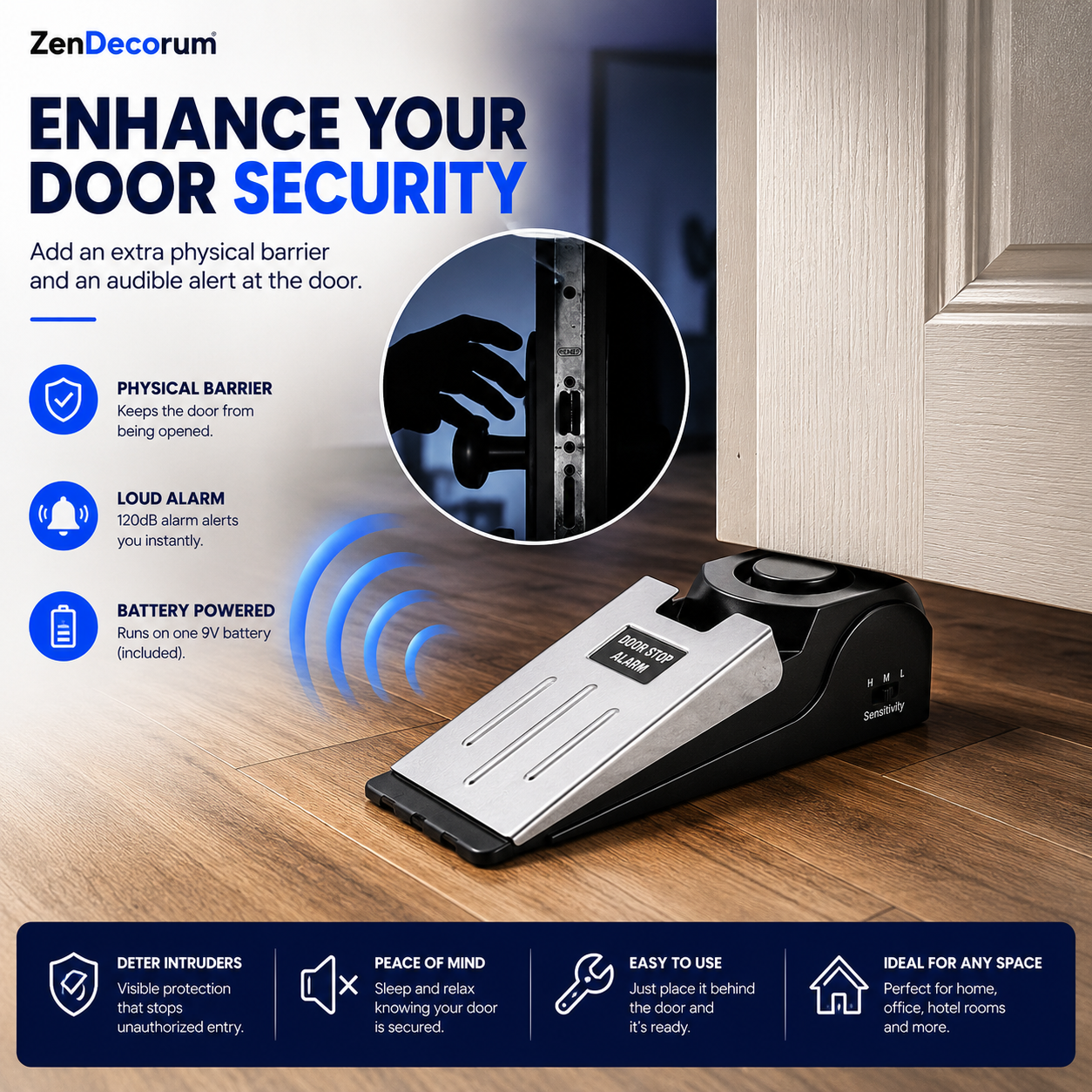 AlarmX Pro™ — Smart Door Alarm
