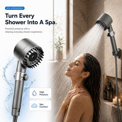 AquaX Pro™ - Filter Shower Massager